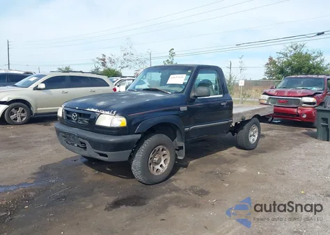 2001 Mazda B3000 Ds/Se from USA, damaged, VIN 4F4YR12U81TM12866